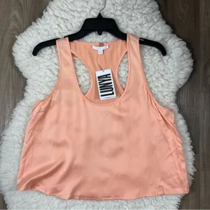 Lunya washable silk racerback silk sleep tank top