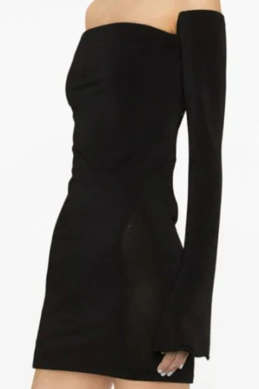 Lustrous Black Dress