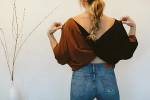 Megan Huntz Reversible Nina Twist Back Top