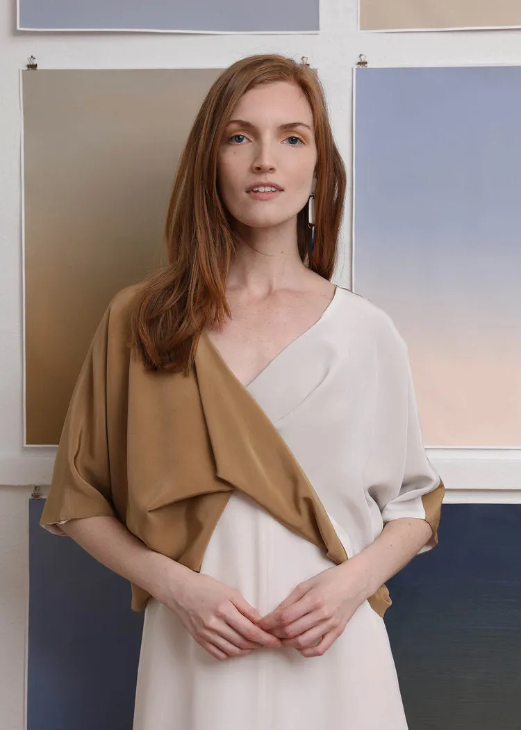 Megan Huntz Reversible Nina Twist Back Top