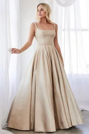 Meghan Watts Champagne Ball Gown