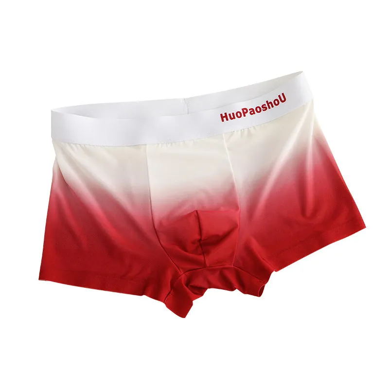 Men's gradient print seamless underwear - 1 ( Set of 03 )