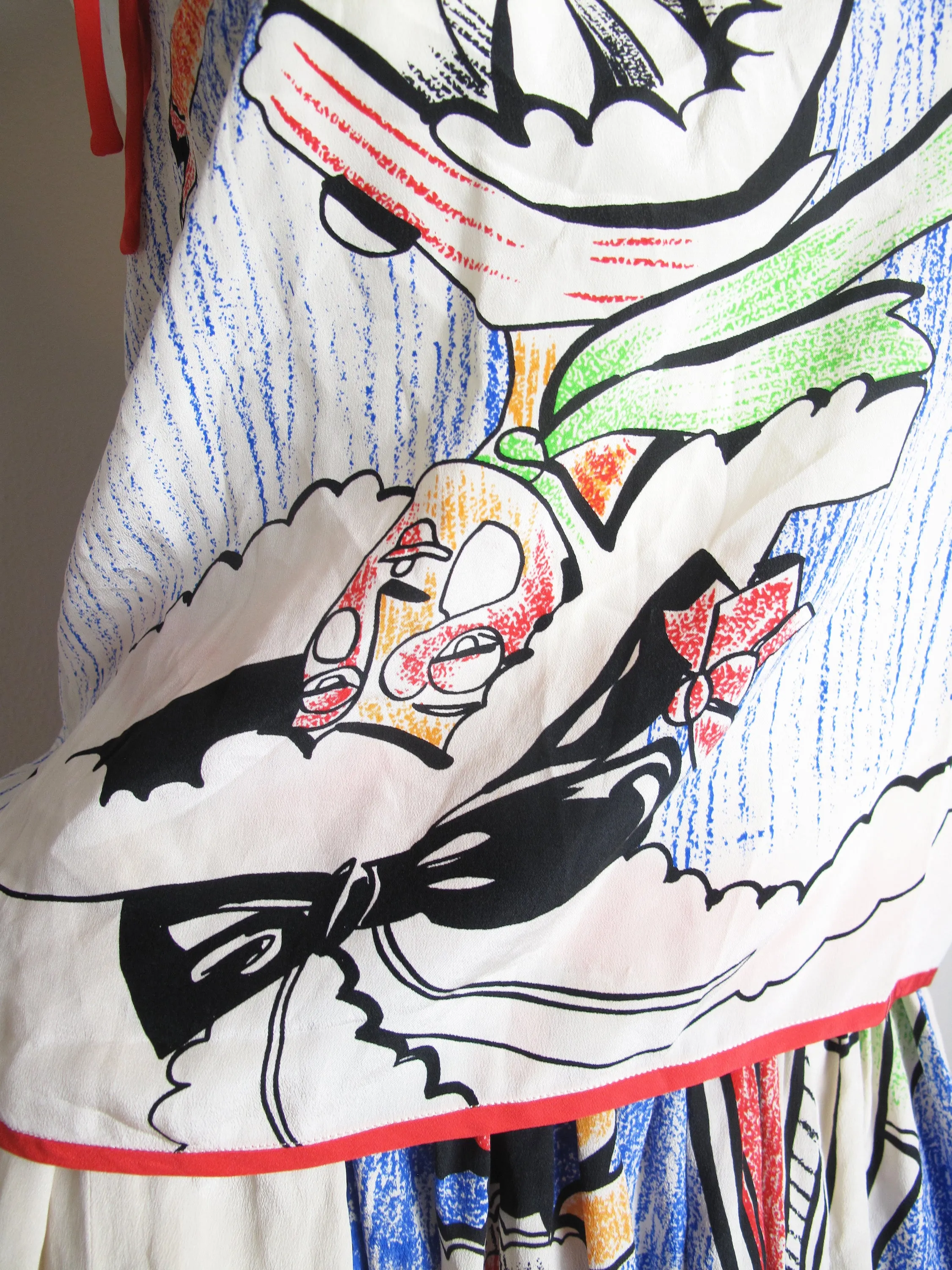 MICHAELE VOLLBRACHT Silk Top and Skirt