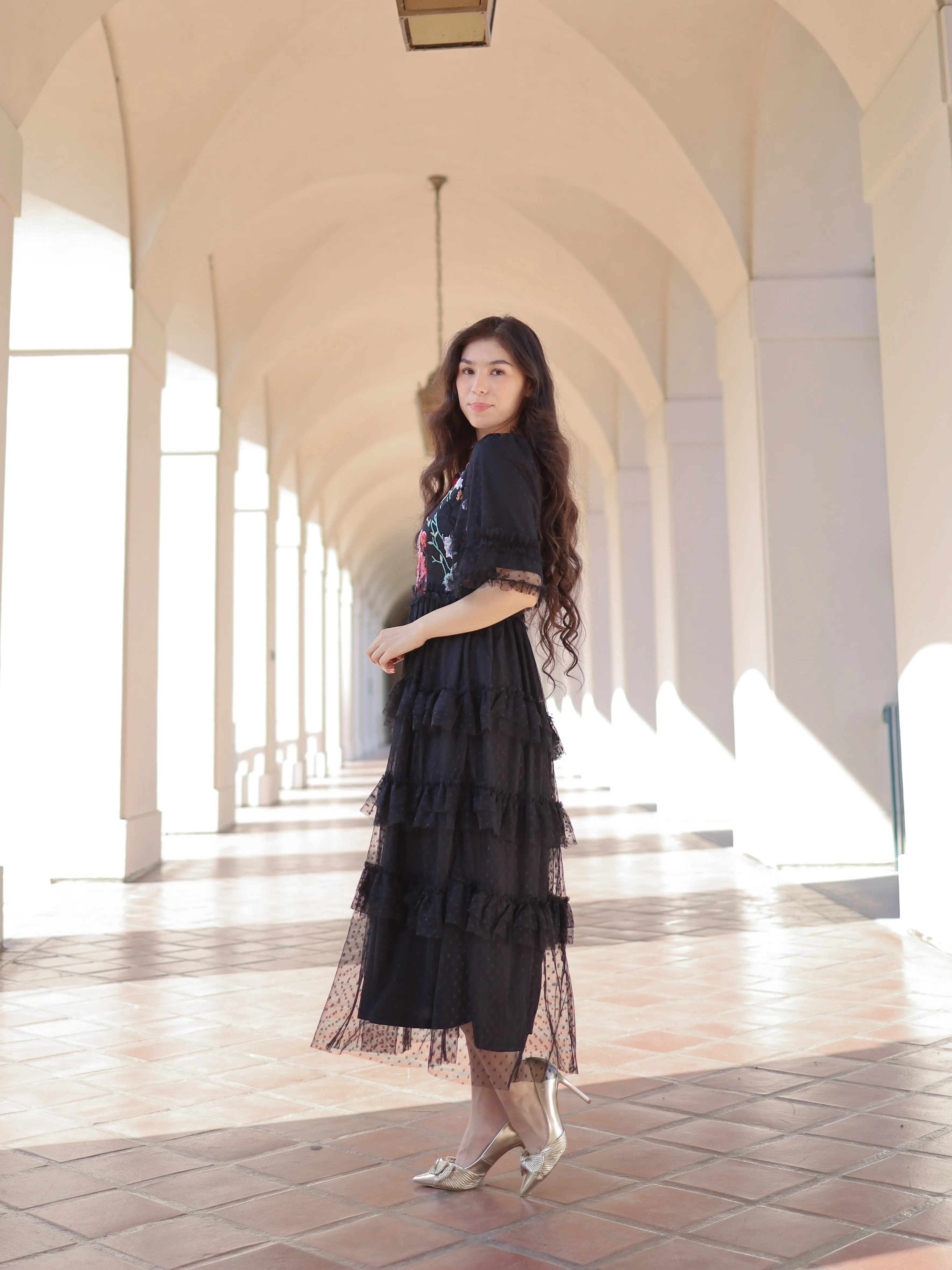 Midnight Garden Dress