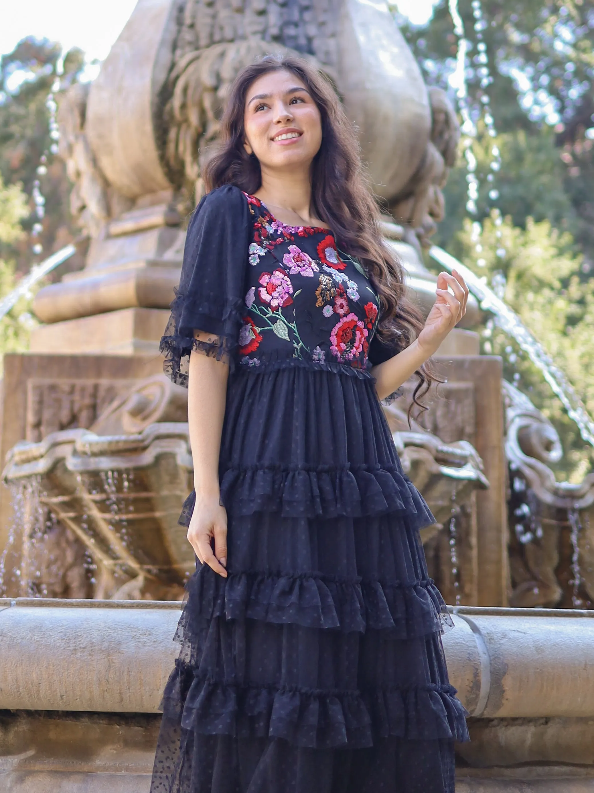 Midnight Garden Dress
