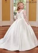 Mikado Lace Ballgown