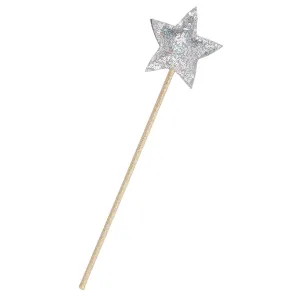 Mimi and Lula Sequin Wand Silver