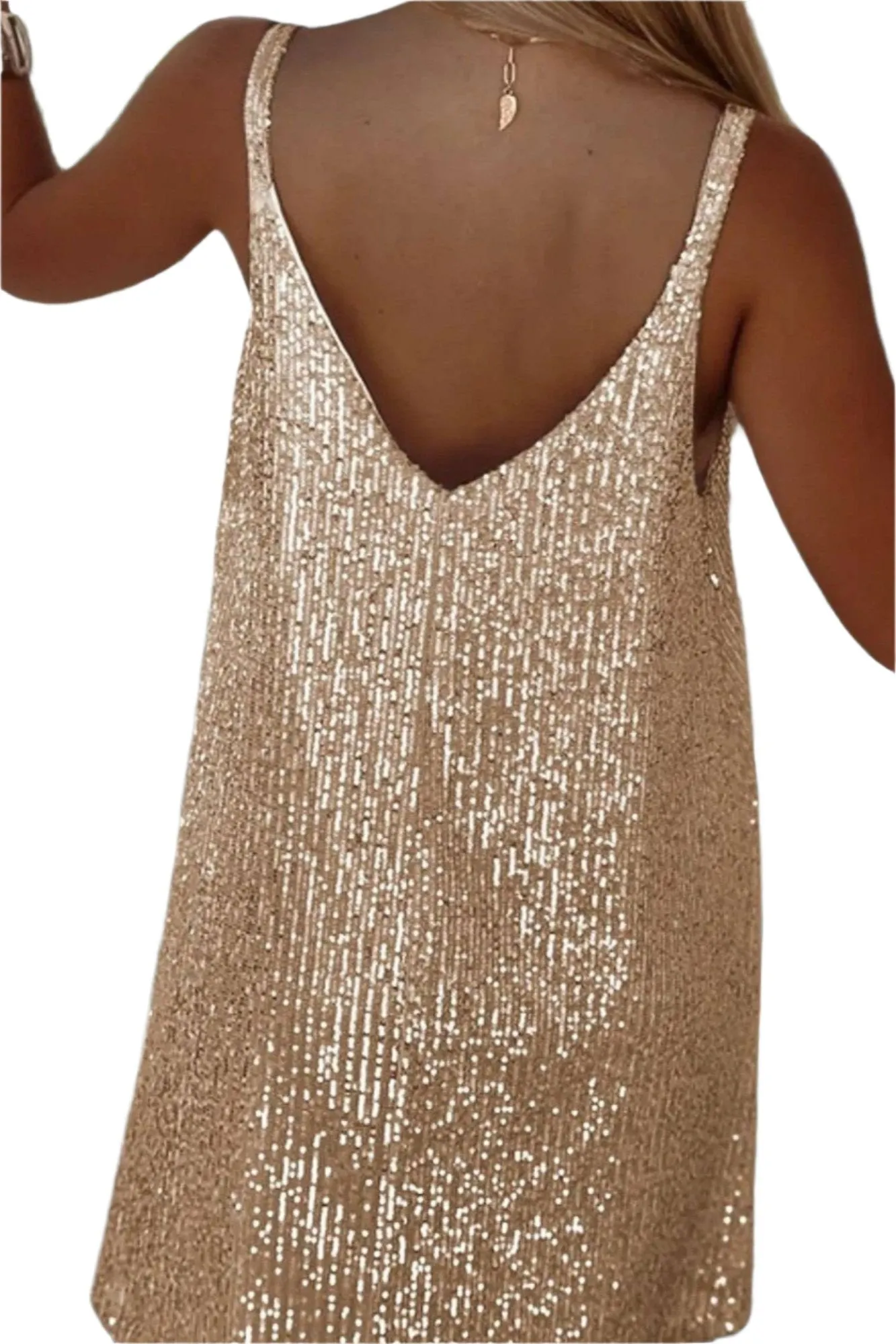 Miss Me Sequin Mini Dress