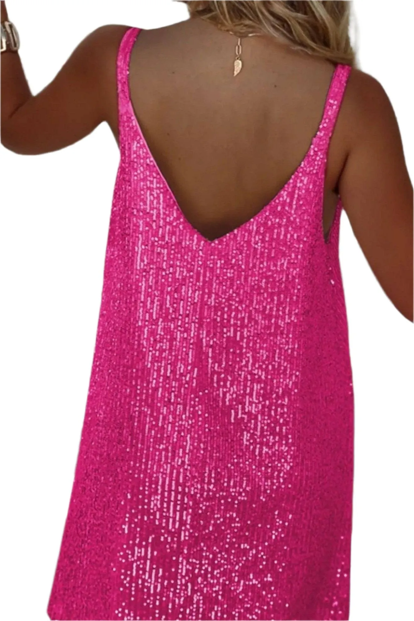 Miss Me Sequin Mini Dress