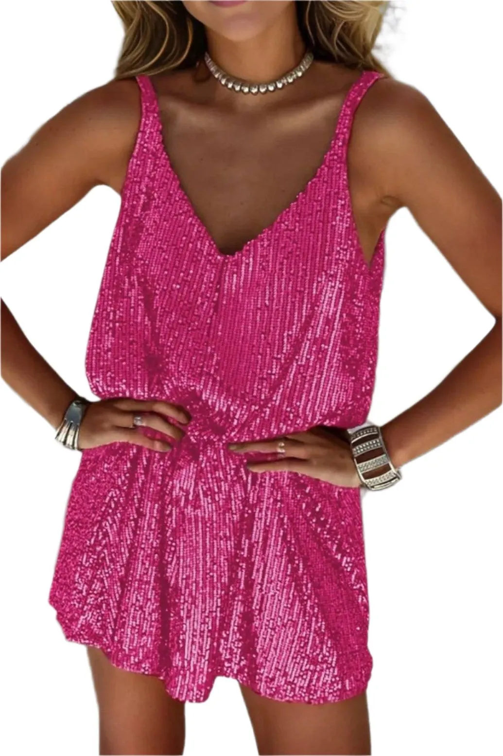 Miss Me Sequin Mini Dress
