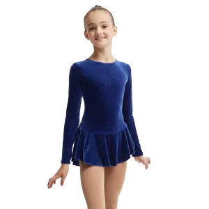 Mondor 2711 Neon Sparkle Skating Dress - Girls