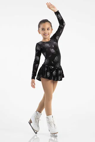 Mondor 2723 Born to Skate Skating Glitter Dress