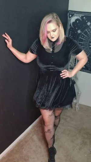 Nevermore Velvet Dress
