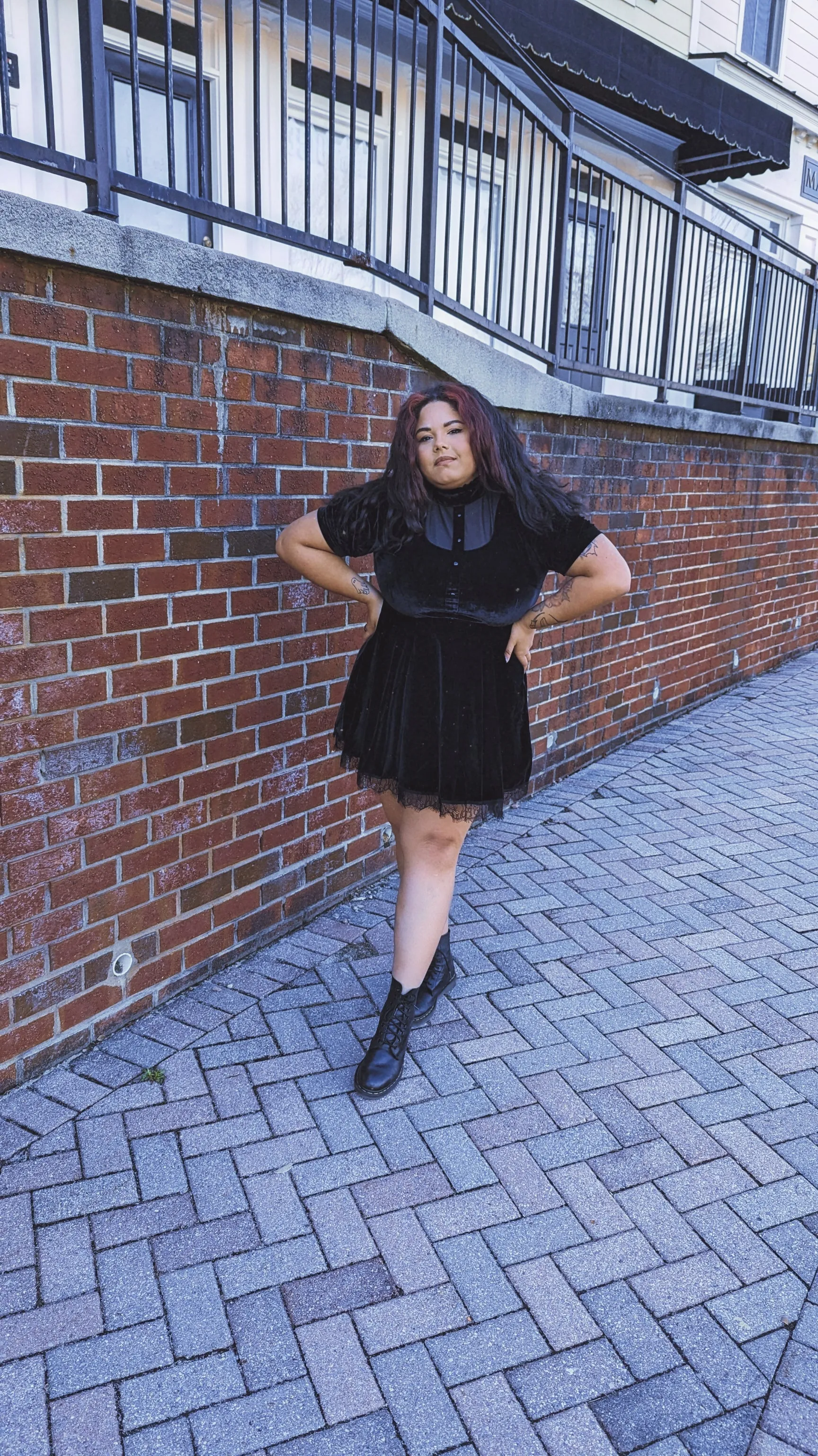 Nevermore Velvet Dress