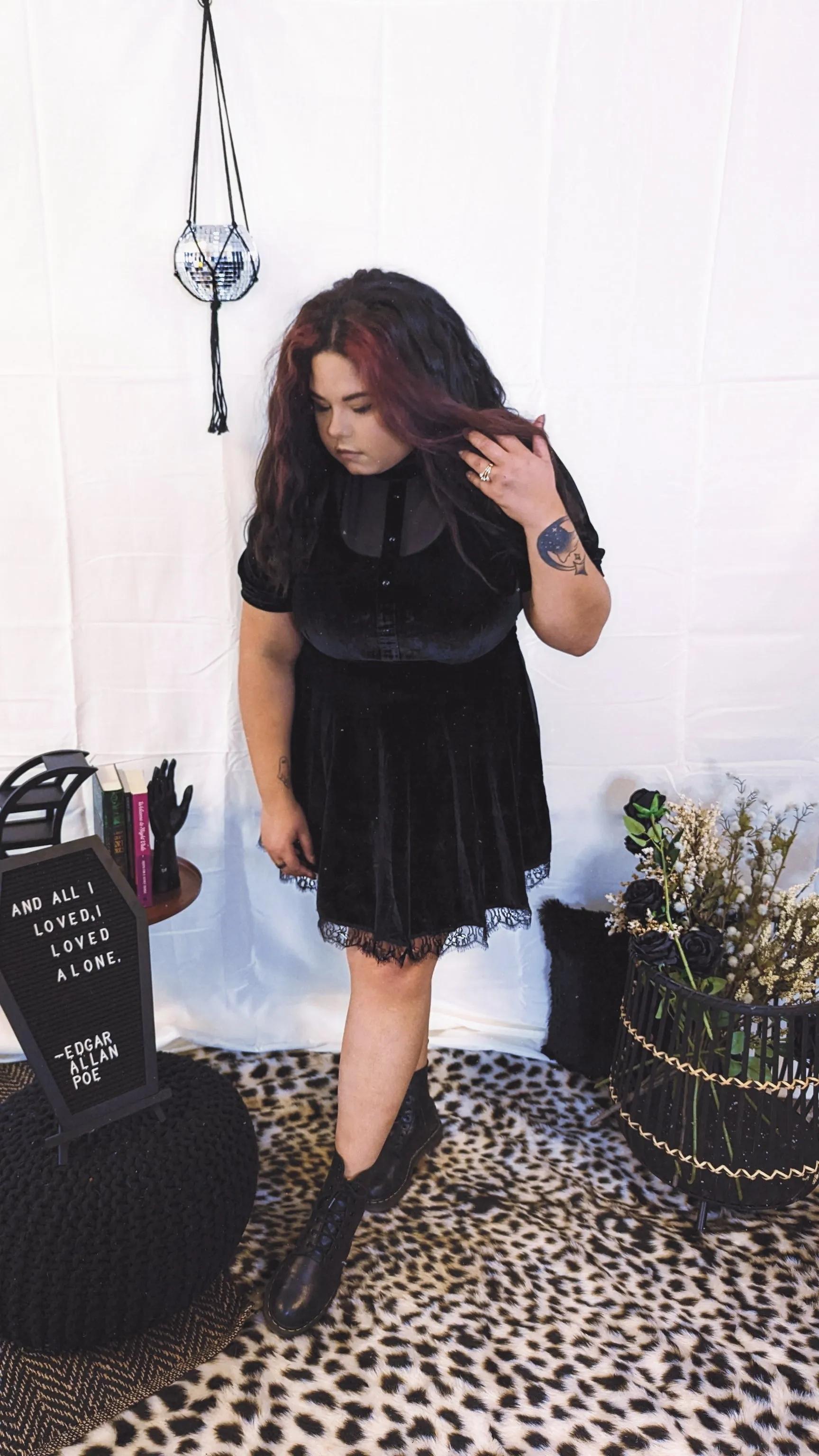 Nevermore Velvet Dress