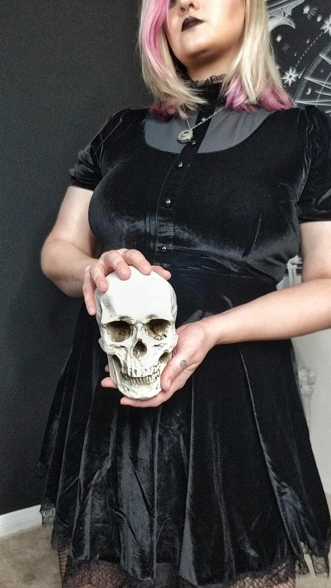 Nevermore Velvet Dress