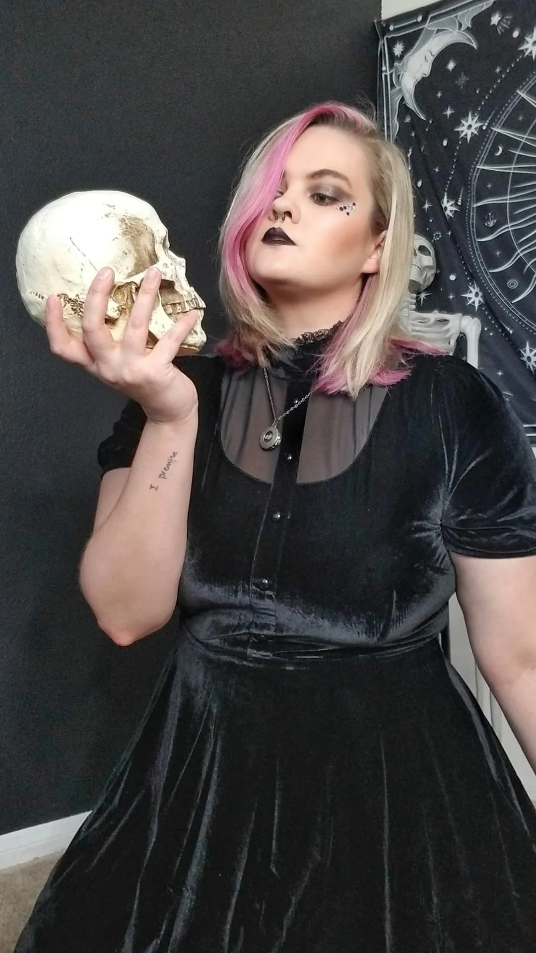 Nevermore Velvet Dress