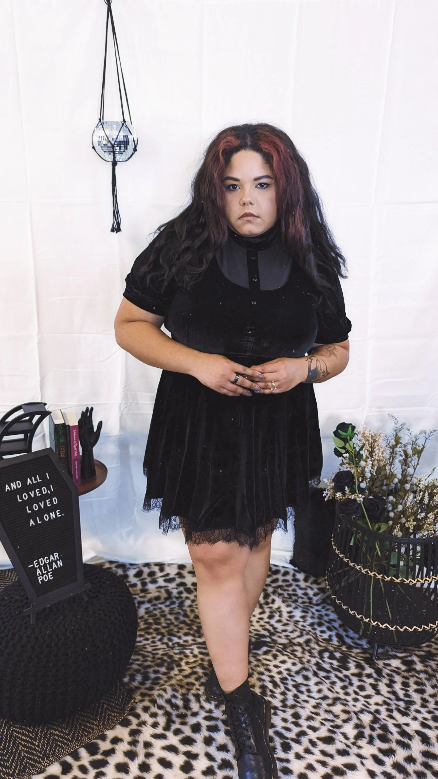 Nevermore Velvet Dress