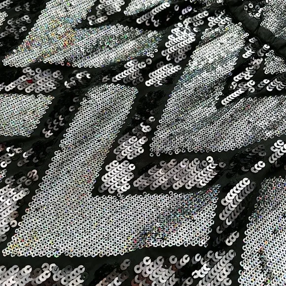 NWT- CHASER Sequin Open Back Mini Dress