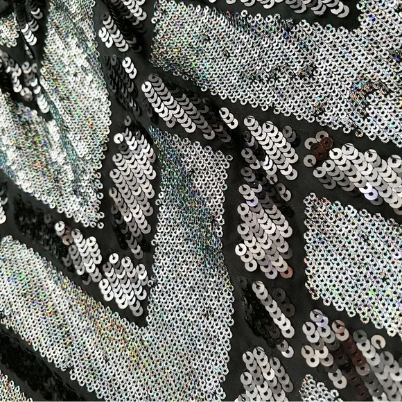 NWT- CHASER Sequin Open Back Mini Dress