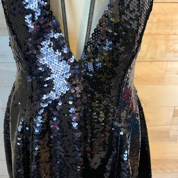 NWT Free people dusk till dawn mini sequin dress size M