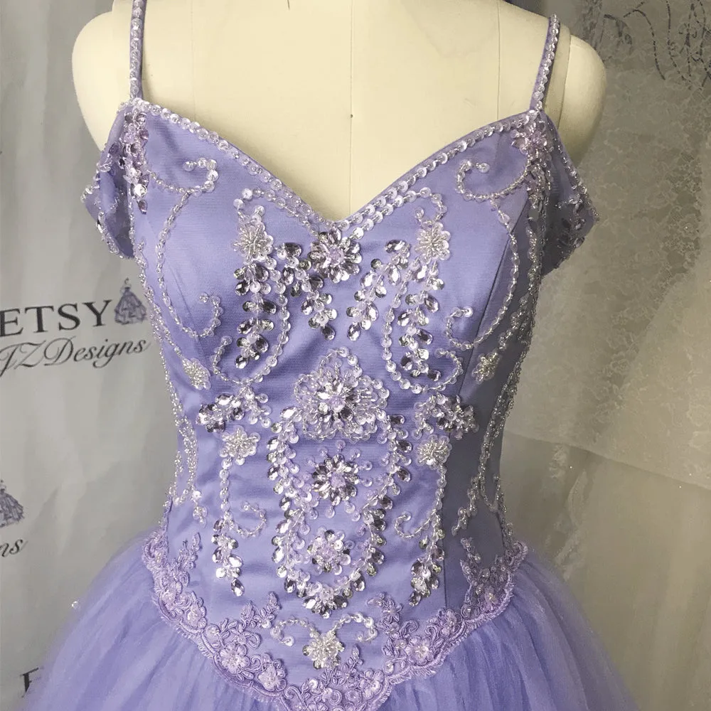 off the shoulder purple prom dresses 2020 beaded crystals elegant lace appliqué prom gown