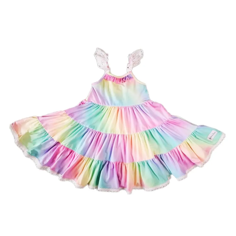 Ombre Rainbow Twirl