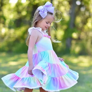 Ombre Rainbow Twirl