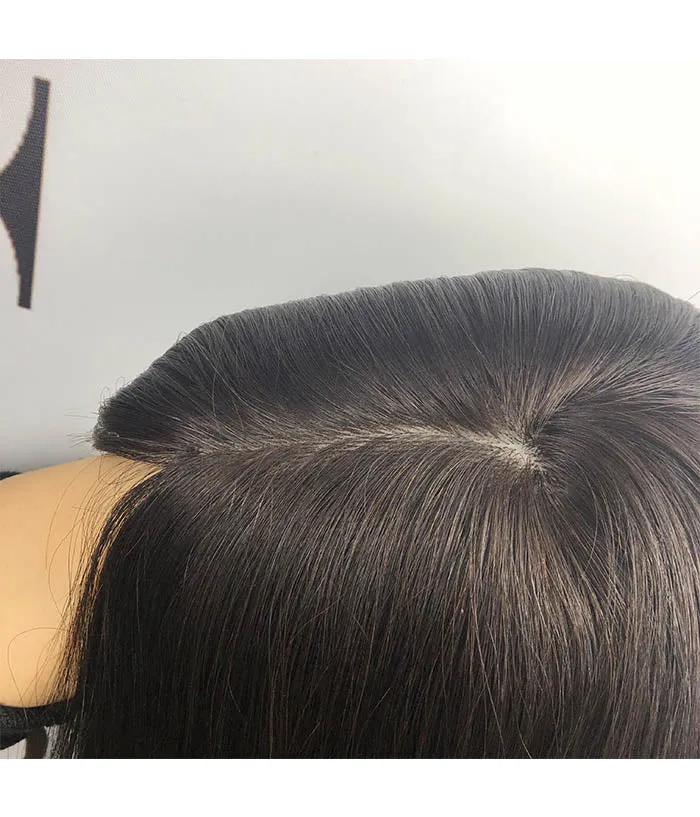 Orthodox Jewish Wigs Dark Brown Human Hair Wig