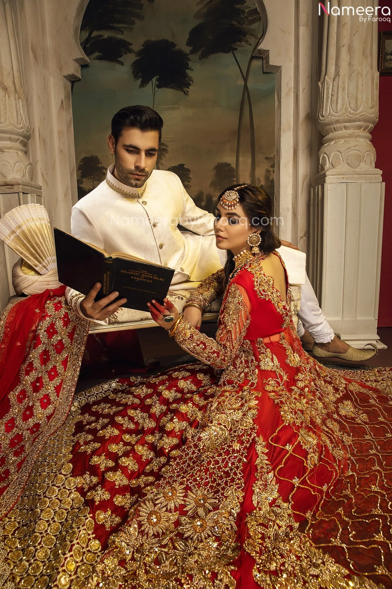 Pakistani Designer Attire Lehenga with Jacket #BN884