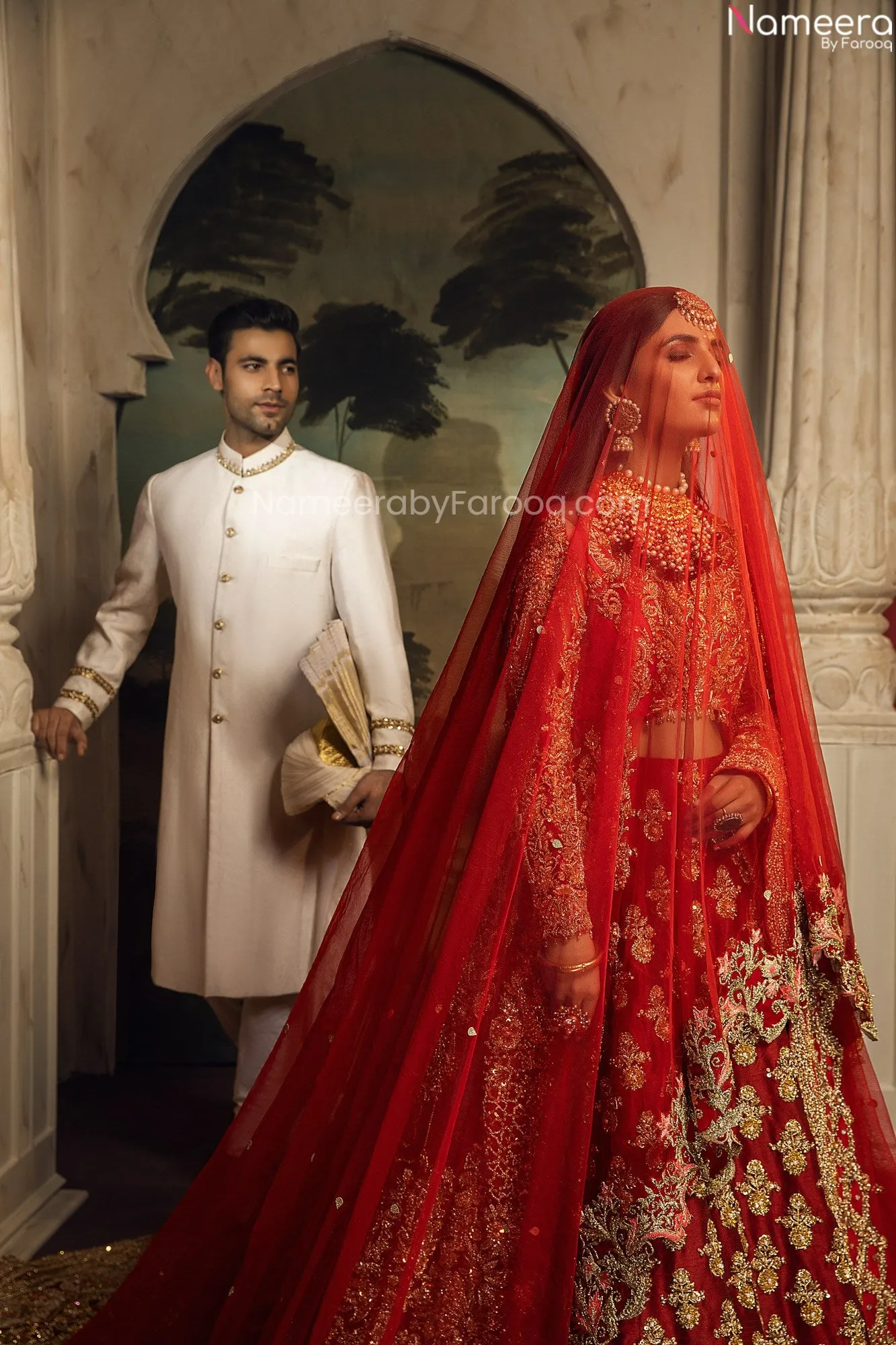 Pakistani Designer Attire Lehenga with Jacket #BN884