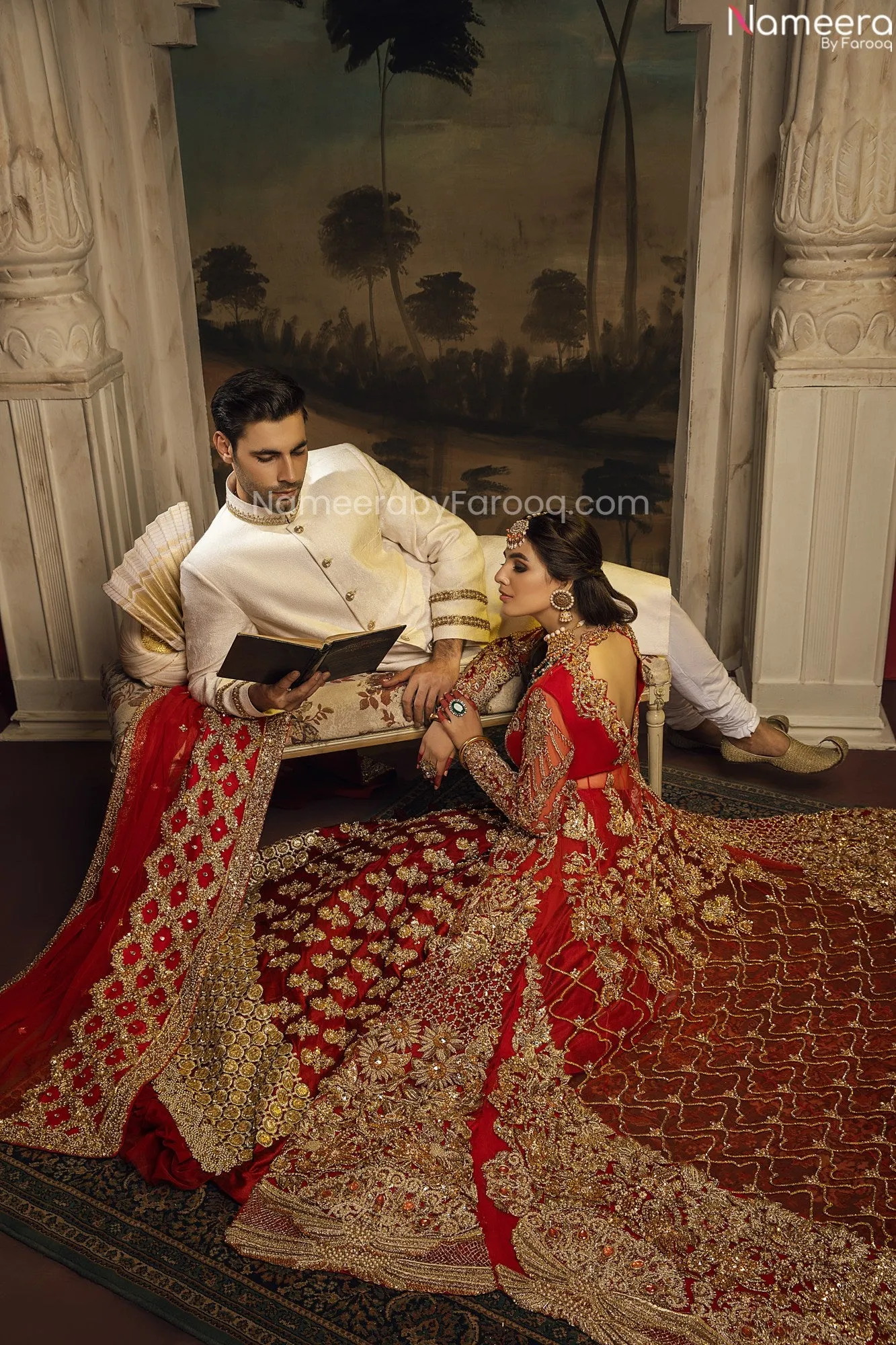 Pakistani Designer Attire Lehenga with Jacket #BN884