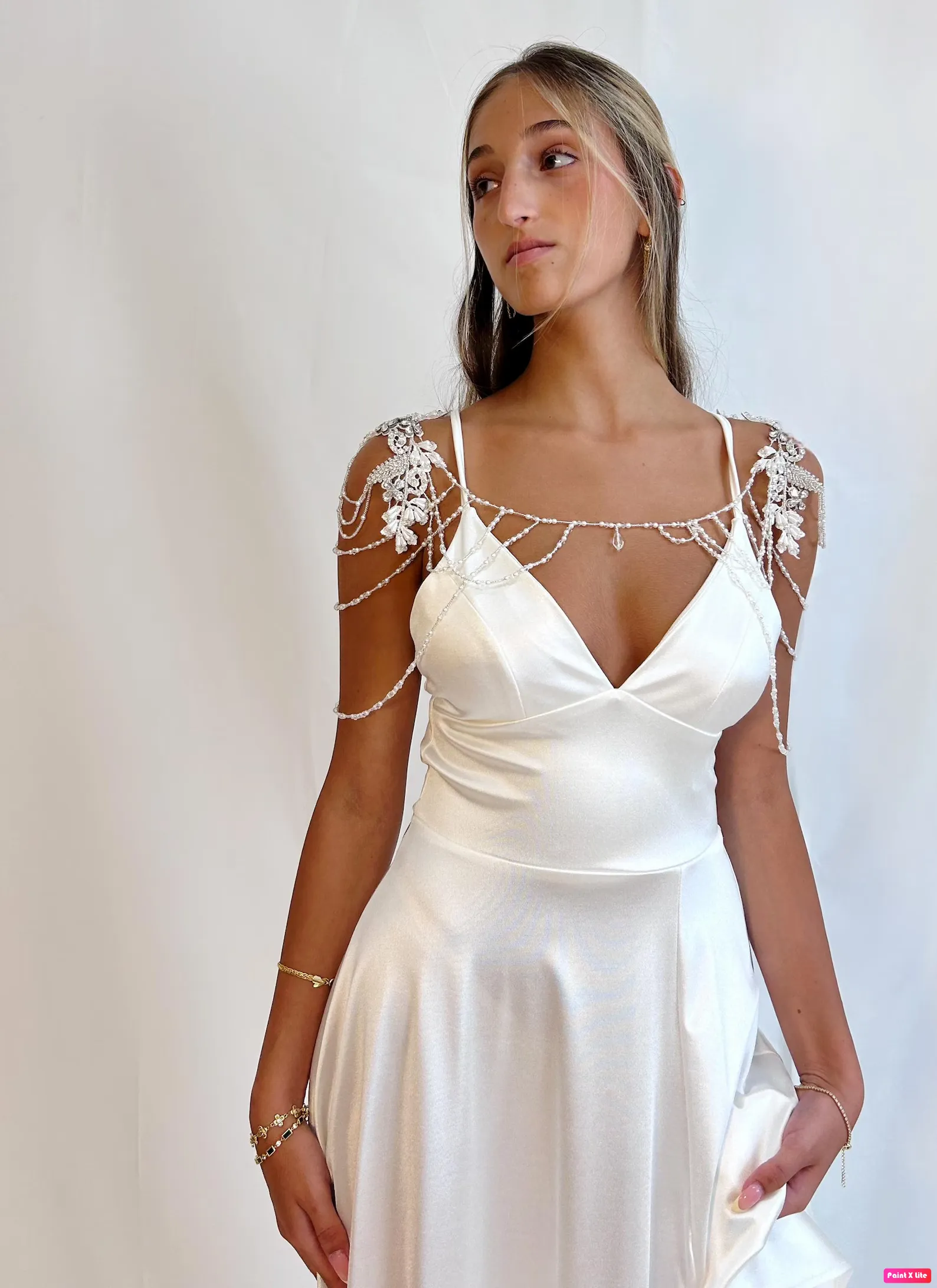 Pearl Radiance Shoulder Cover-Up