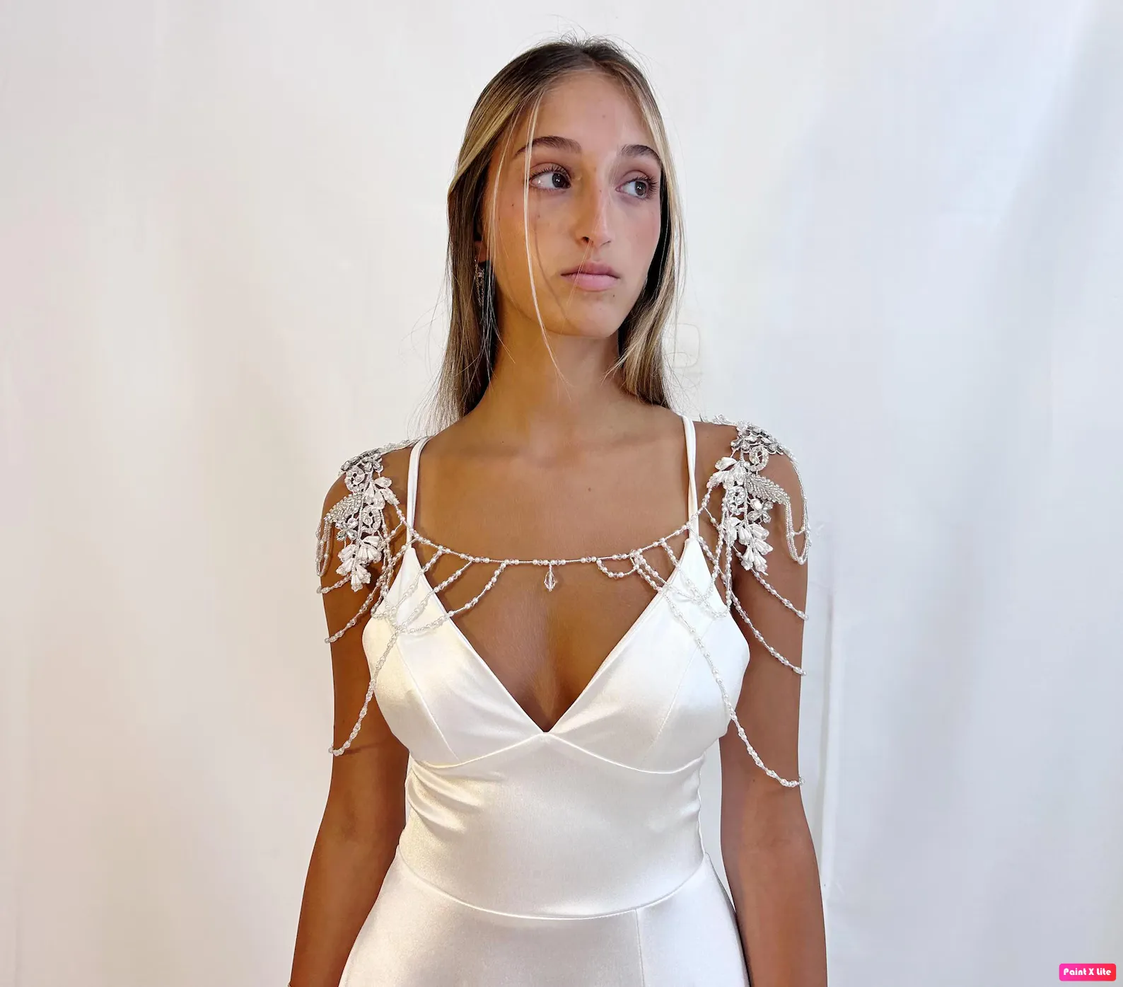 Pearl Radiance Shoulder Cover-Up