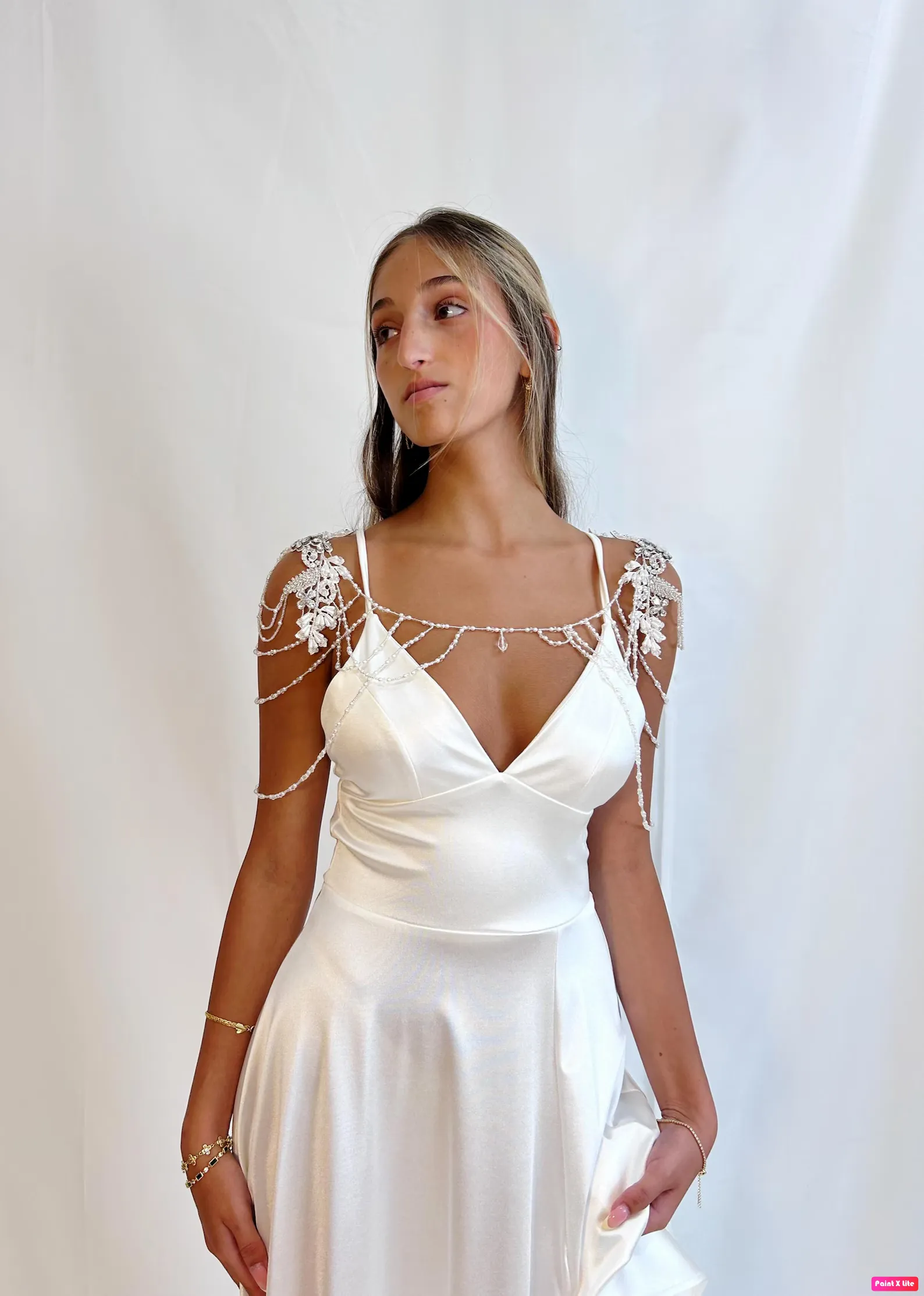 Pearl Radiance Shoulder Cover-Up