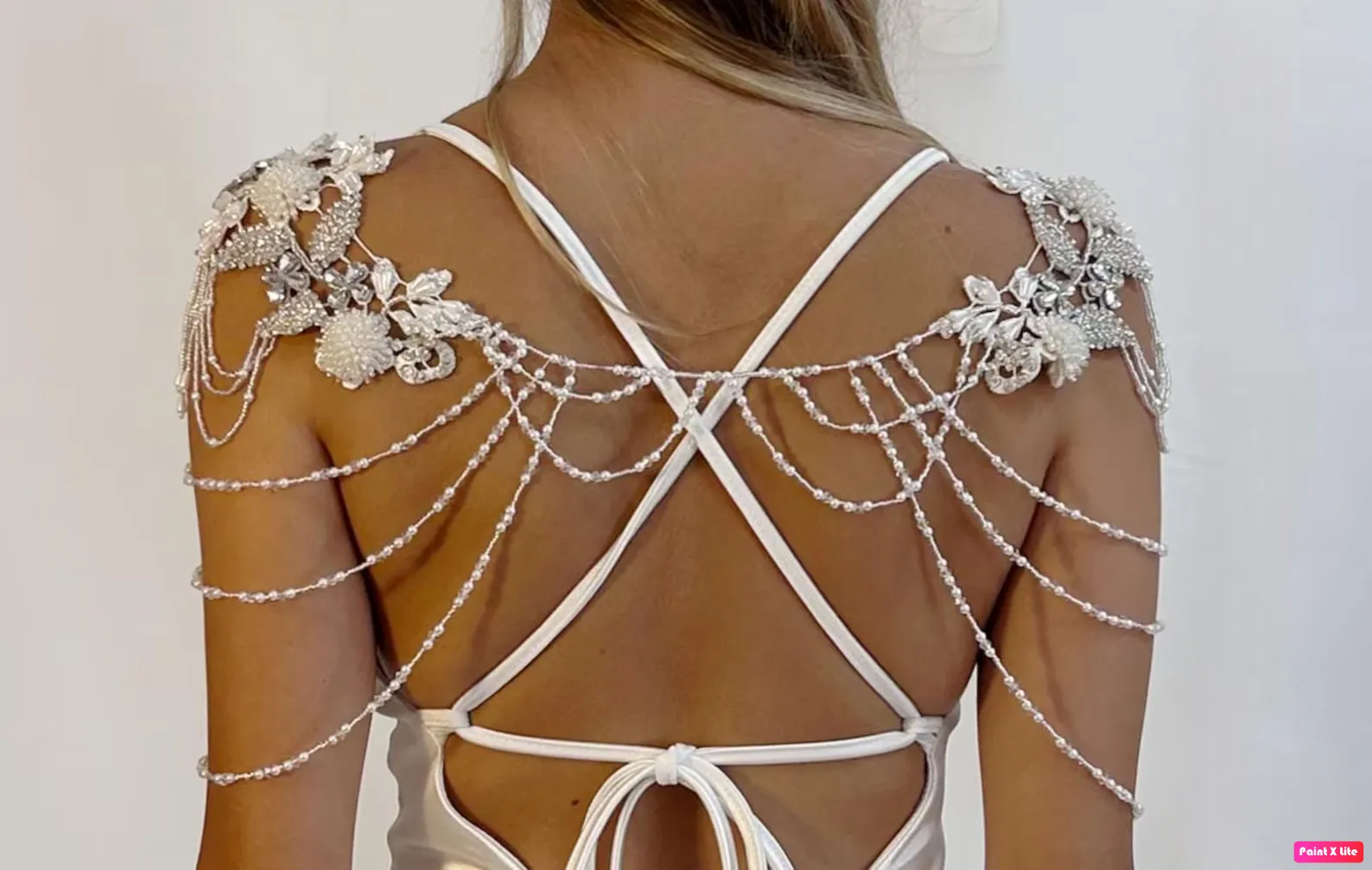 Pearl Radiance Shoulder Cover-Up