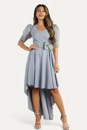 Pia Gray High-Low Dress