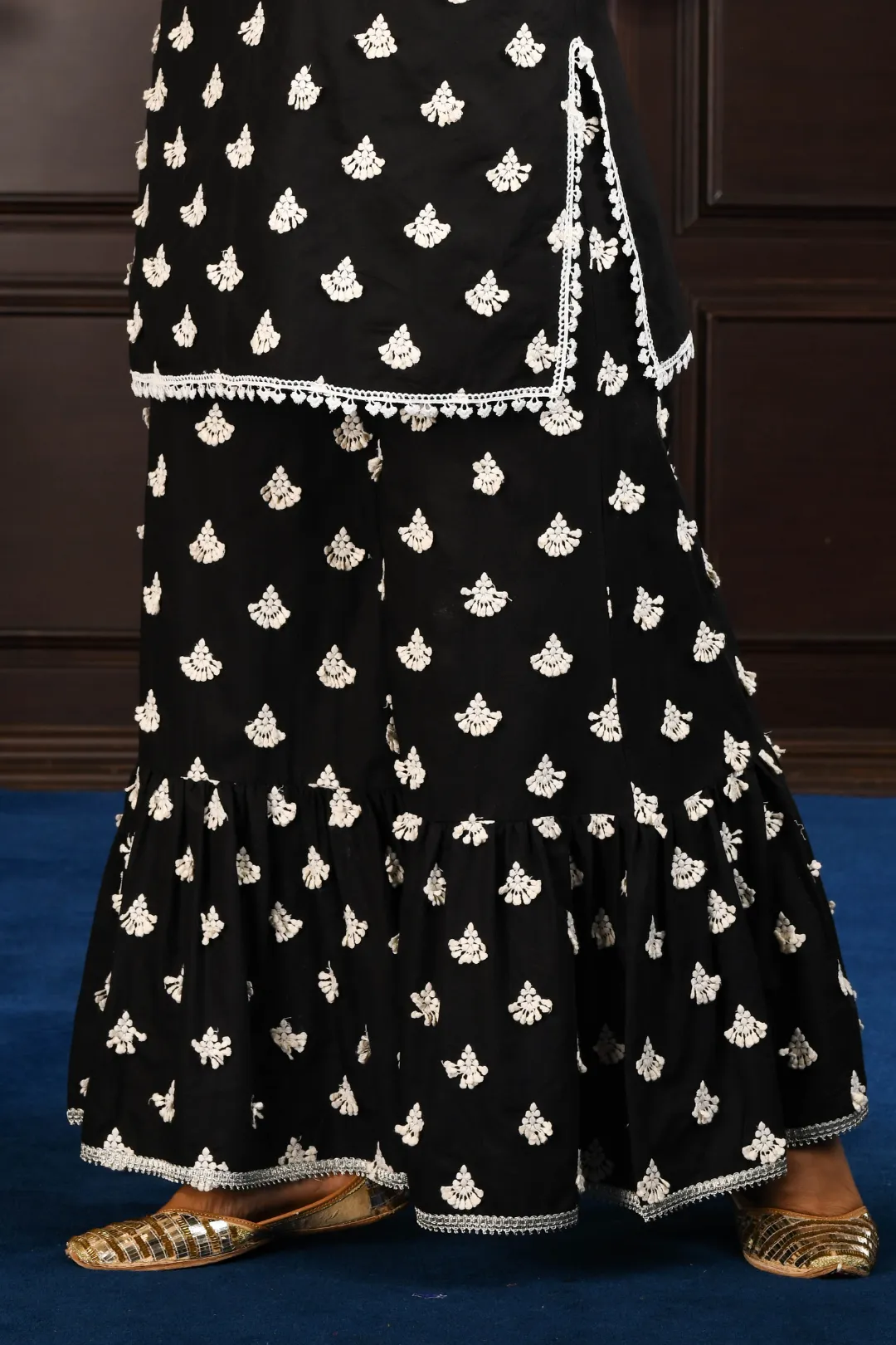Pima Satin Jubilee Kurta With Jubilee Pyajama