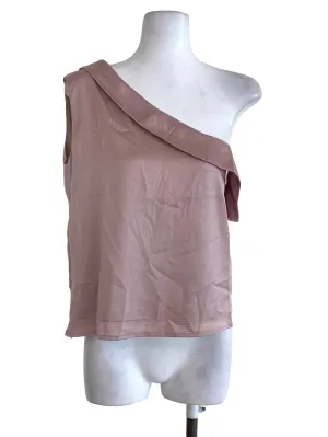 Pink Satin Top