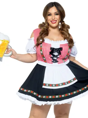 Plus Size Beer Garden Babe Costume OCW113P