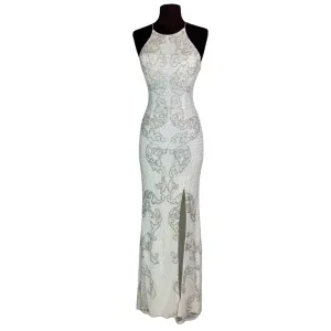 PRIMAVERA Style 3438 Long Gown White Size 2