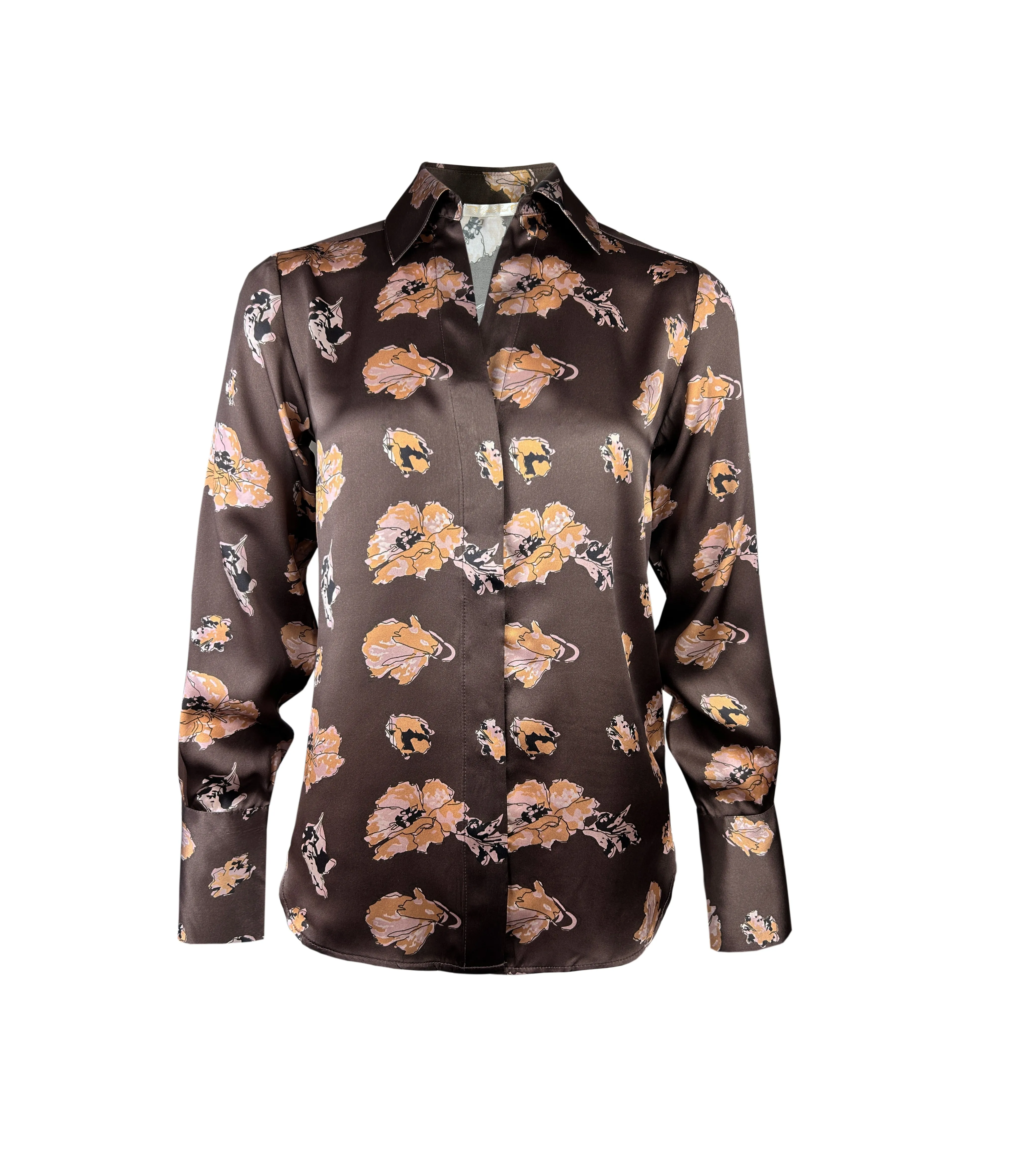 Printed Runway Shirt - Fudge Flora Garden Print