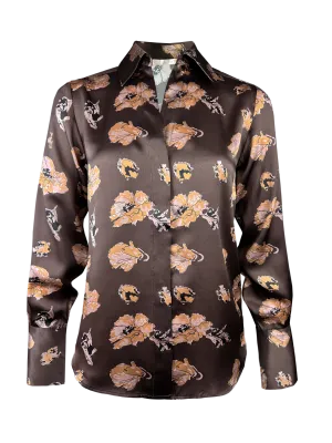 Printed Runway Shirt - Fudge Flora Garden Print
