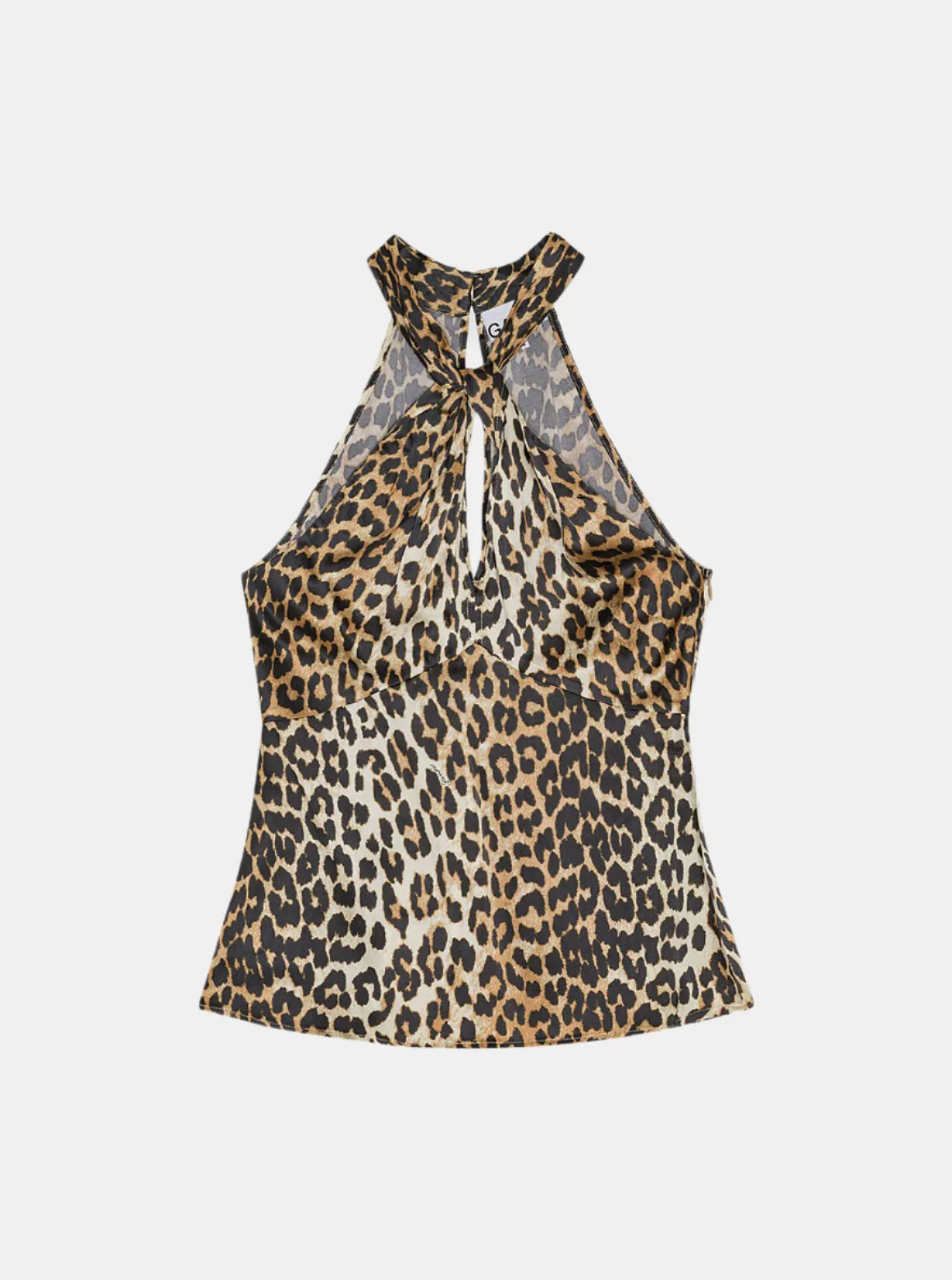 Printed Satin Top