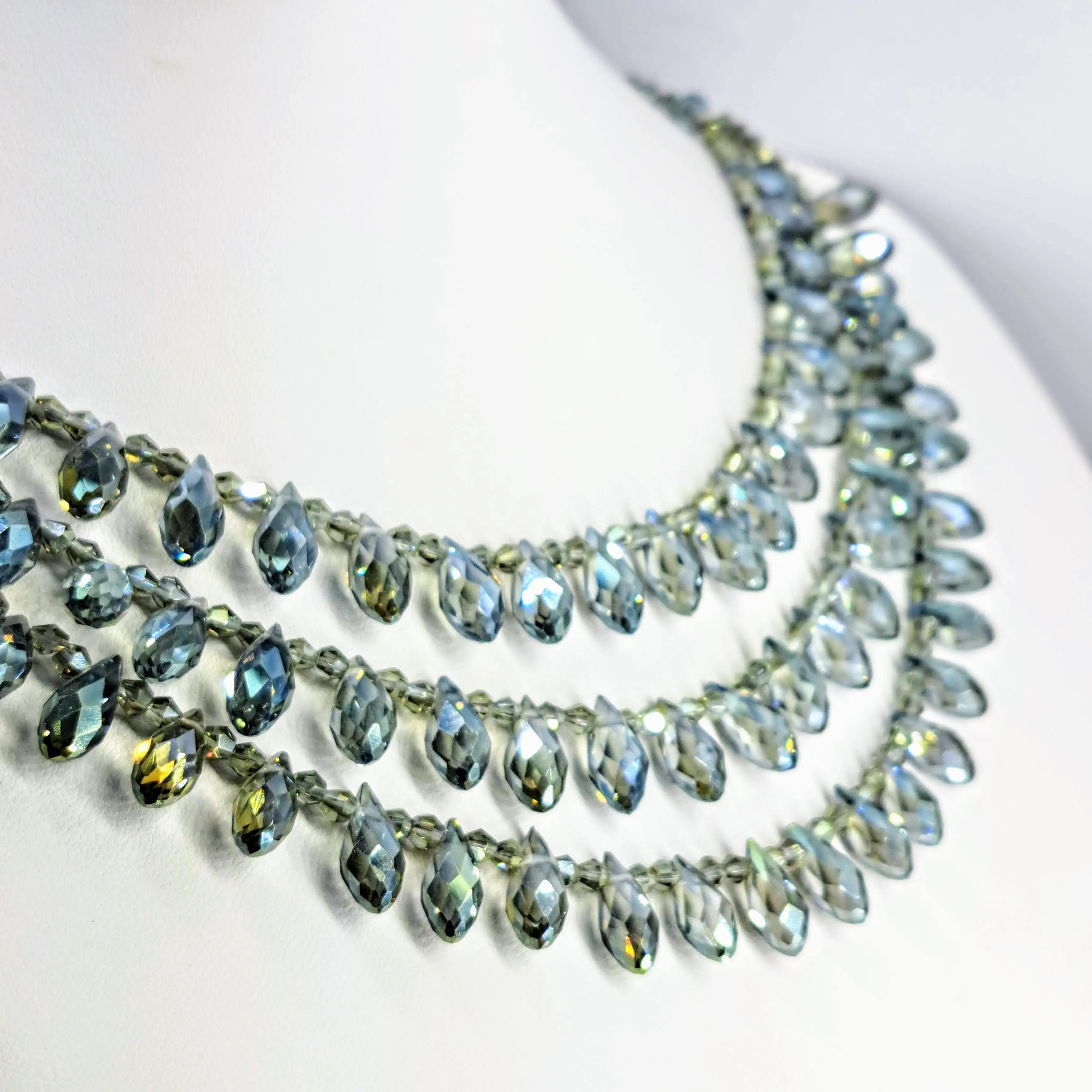 "Sparkle & SHINE!" 18" Necklace - (Your Choice) Gem Grade Swarovski, 14K Gold