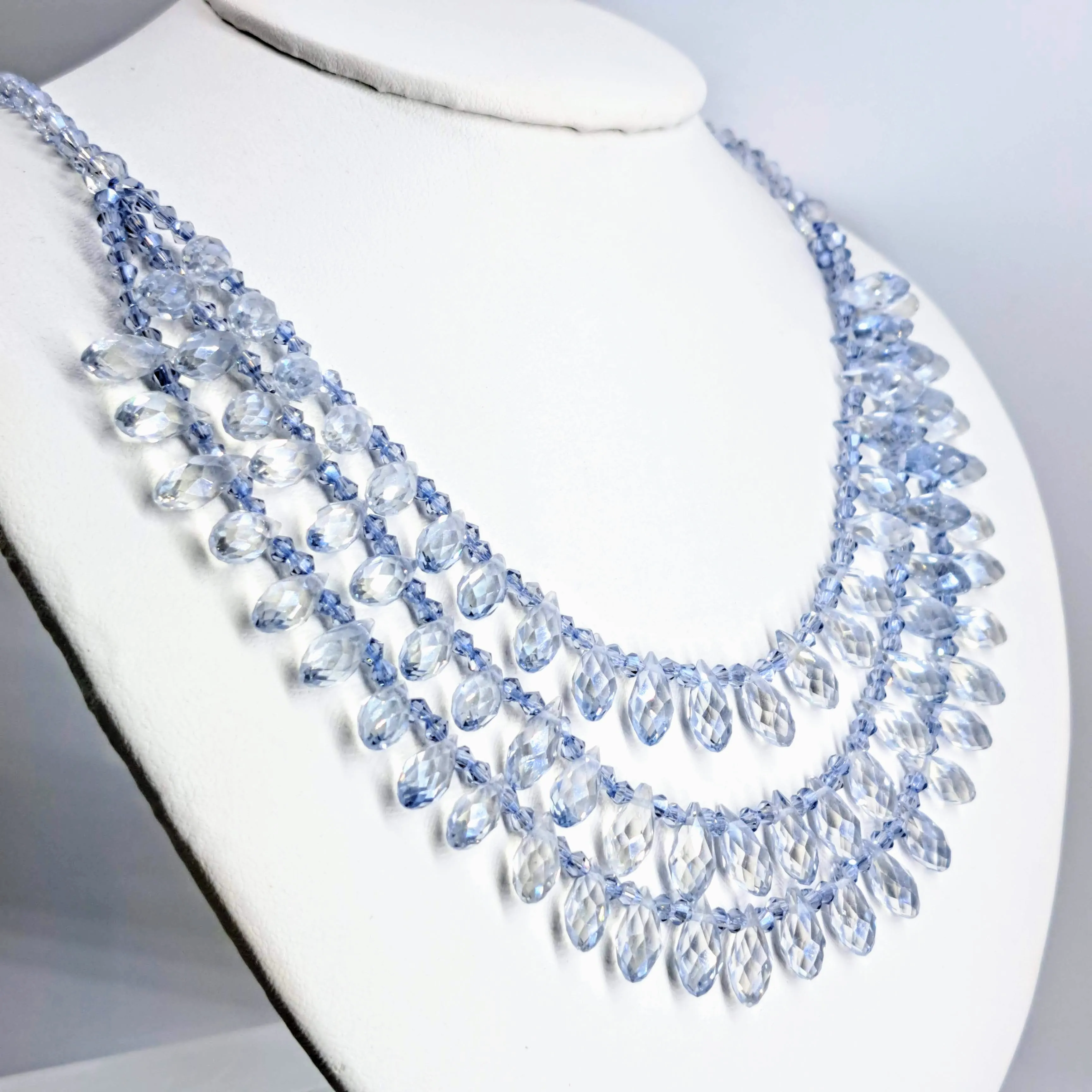 "Sparkle & SHINE!" 18" Necklace - (Your Choice) Gem Grade Swarovski, 14K Gold