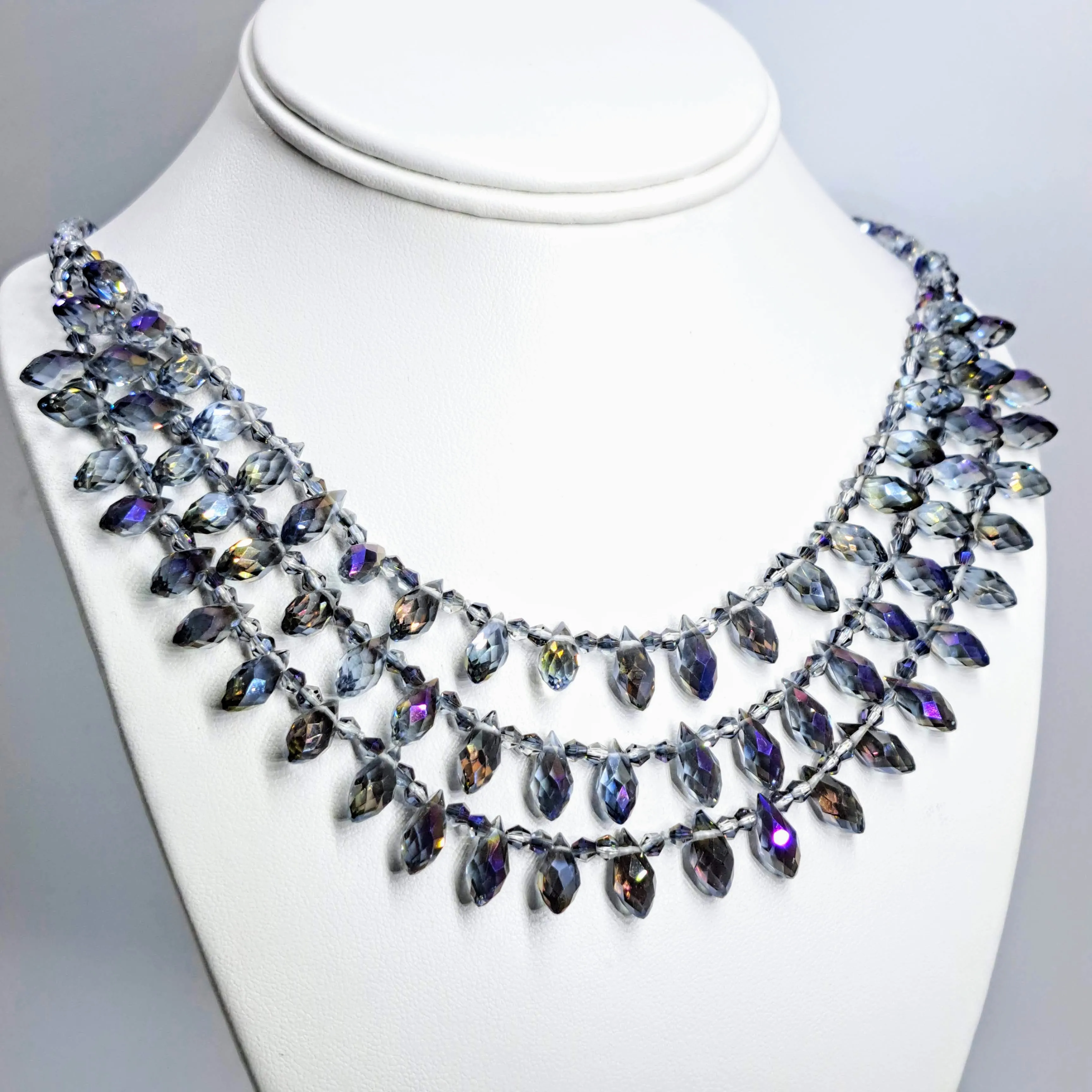 "Sparkle & SHINE!" 18" Necklace - (Your Choice) Gem Grade Swarovski, 14K Gold