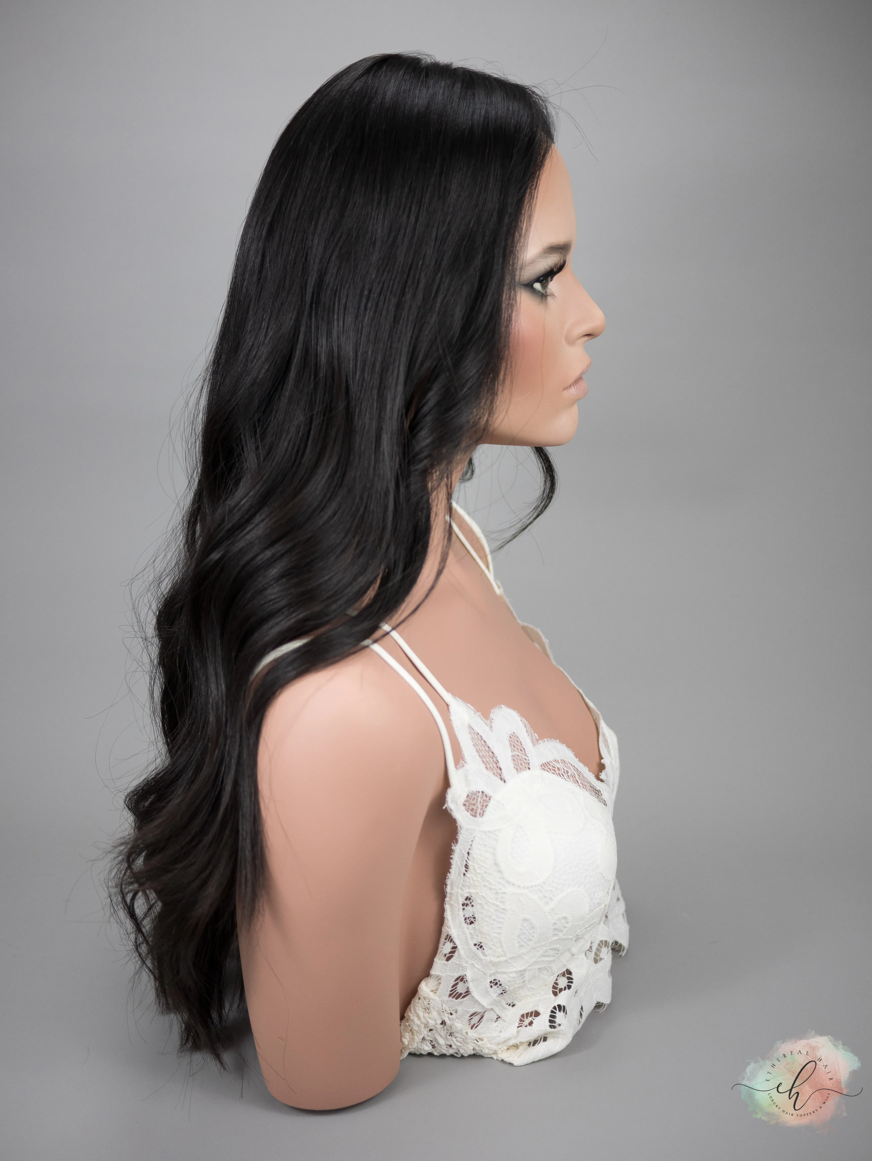“RAVEN" Premium Topper: Silk Top, 9x9, 25"