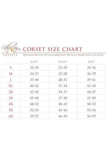 Ravishing 4 PC Black Bunny Corset Dress Costume