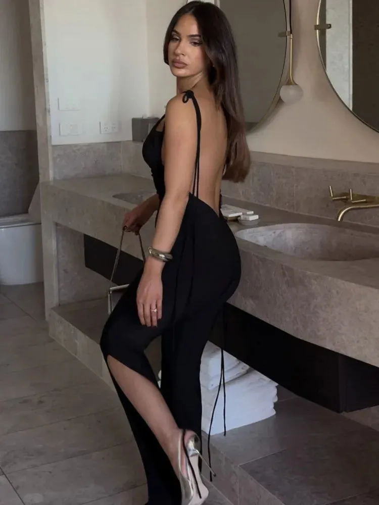 Rebeca® | Backless and sleeveless jumpsuit